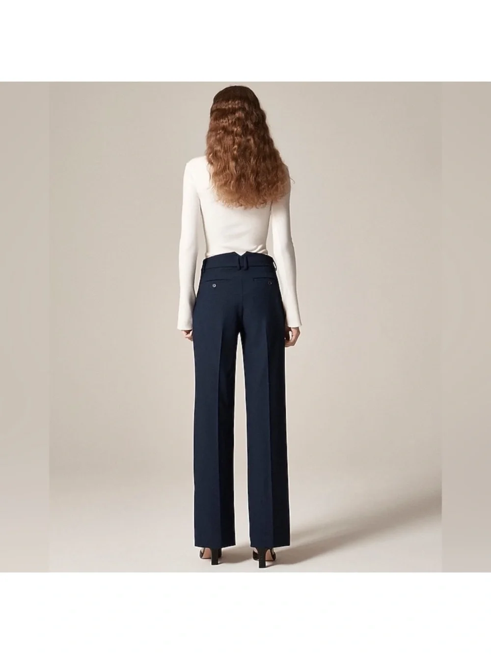 NWOT J. Crew | Carolina pant in four-season stretch | Navy | Size 6 (hemmed)